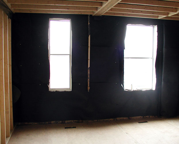Exisiting Window Arrangement Prior to Structural Changes