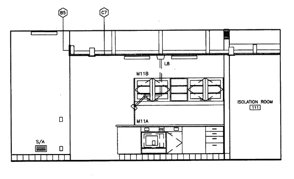 W.F. Heartwell Architect - Treatment Area - Millowrk Layout - Bradford Animal Clinic, Bradford, Ontario