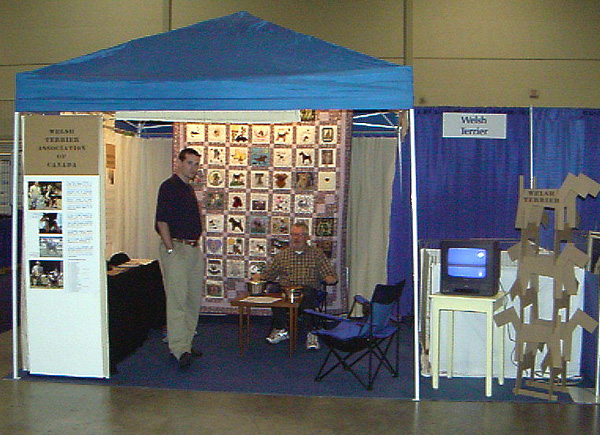 Welsh Terrier - Royal Winter Fair - WTCA Display - 2000