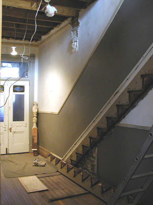 WFHStair007 - Demolition of the Stair to the Second Floor