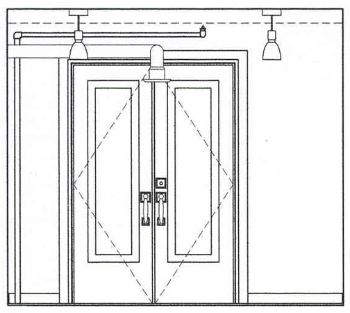 Restoration of Existing Front Doors - Factory Building, Fashion District, Toronto, Ontario - 2007